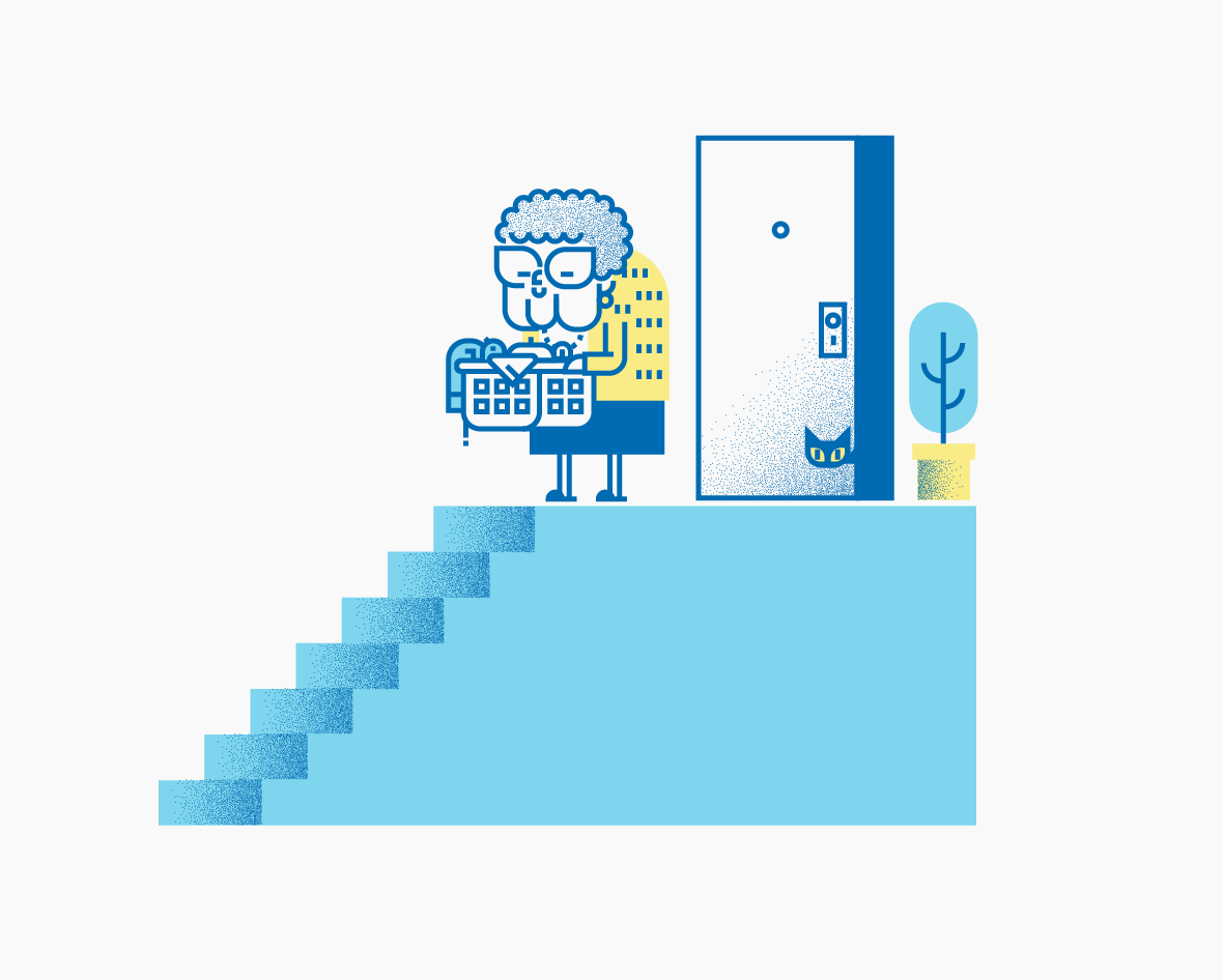 Wewash-Web-granny-cat-stairs-01-09_illustration-design-animation-musclebeaver