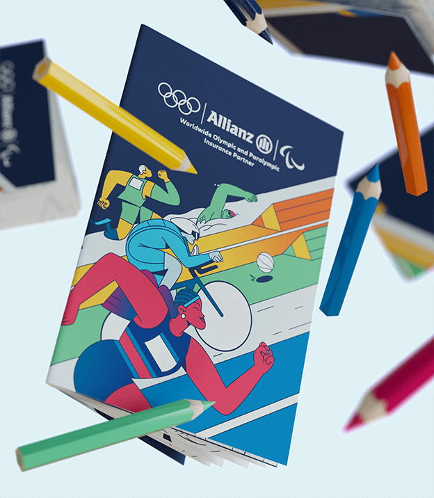 Paralympics – Allianz Coloring Book