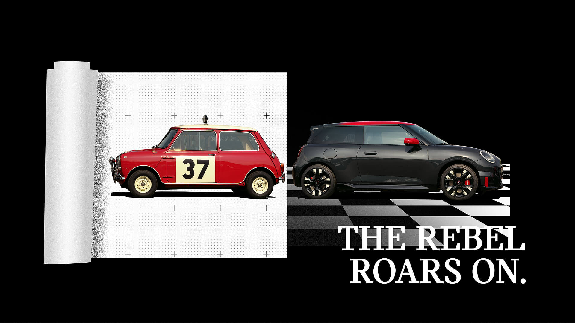 MINI-Cooper-Racing-Car-Rebel-Illustration-Animation-Musclebeaver-Munich